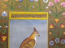 Load image into Gallery viewer, Courage Eagle Bird on Paper Indian Miniature Painting - ArtUdaipur
