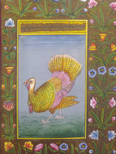 Load image into Gallery viewer, Hand Painted Exotic Bird Miniature Painting India Artwork Fine Art - ArtUdaipur