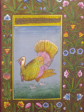 Load image into Gallery viewer, Hand Painted Exotic Bird Miniature Painting India Artwork Fine Art - ArtUdaipur