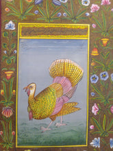 Load image into Gallery viewer, Hand Painted Exotic Bird Miniature Painting India Artwork Fine Art - ArtUdaipur