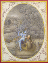Load image into Gallery viewer, Krishna Radha Miniature Painting