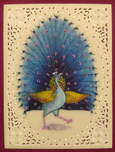 Load image into Gallery viewer, Beautiful Peacock Bird Birds Blue Scheme Famous Artist Art - ArtUdaipur