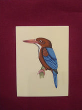 Load image into Gallery viewer, KingFisher Painting on Paper - ArtUdaipur