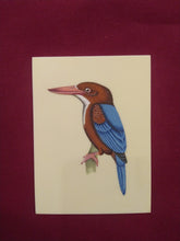 Load image into Gallery viewer, KingFisher Painting on Paper - ArtUdaipur
