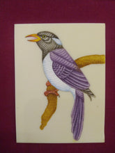 Load image into Gallery viewer, Beautiful Bird Sitting on the Tree Indian Miniature Painting - ArtUdaipur