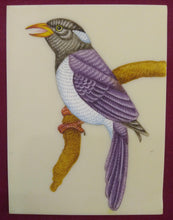 Load image into Gallery viewer, Beautiful Bird Sitting on the Tree Indian Miniature Painting - ArtUdaipur