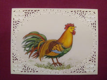 Load image into Gallery viewer, ColorFul Chicken Hen Miniature Painting India Art - ArtUdaipur