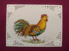 Load image into Gallery viewer, ColorFul Chicken Hen Miniature Painting India Art - ArtUdaipur