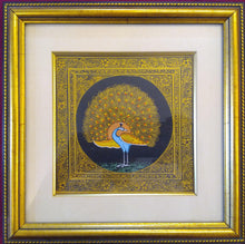 Load image into Gallery viewer, Peacock Bird Framed Painting Interior Collection