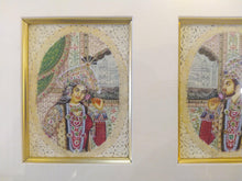 Load image into Gallery viewer, Hand Painted Mughal Mogul Bahadur Shah Zahan Mumtaz Miniature Painting Art - ArtUdaipur