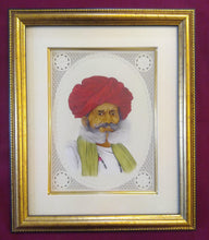 Load image into Gallery viewer, Hand Painted Old Village Men Portrait Detailed Miniature Painting Art Work Brush - ArtUdaipur