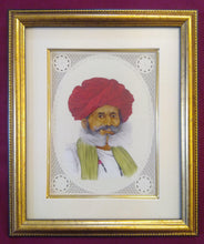 Load image into Gallery viewer, Hand Painted Old Village Men Portrait Detailed Miniature Painting Art Work Brush - ArtUdaipur