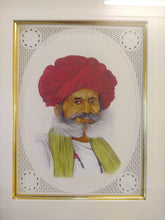 Load image into Gallery viewer, Hand Painted Old Village Men Portrait Detailed Miniature Painting Art Work Brush - ArtUdaipur