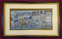 Load image into Gallery viewer, Hand Painted Miniature Painting India Procession Artwork Maharajah King Framed - ArtUdaipur