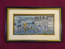 Load image into Gallery viewer, Hand Painted Miniature Painting India Procession Artwork Maharajah King Framed - ArtUdaipur