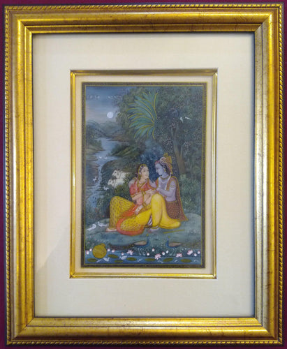 Krishna Radha Painting Artwork