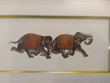 Load image into Gallery viewer, Framed Elephant Artwork