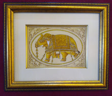 Load image into Gallery viewer, Hand Painted Elephant Decor Rare Detailed Miniature Painting India Artwork Animal - ArtUdaipur