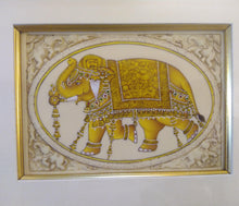 Load image into Gallery viewer, Hand Painted Elephant Decor Rare Detailed Miniature Painting India Artwork Animal - ArtUdaipur
