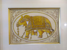 Load image into Gallery viewer, Hand Painted Elephant Decor Rare Detailed Miniature Painting India Artwork Animal - ArtUdaipur