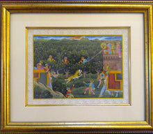 Load image into Gallery viewer, Hunting Tiger Painting Artwork Framed