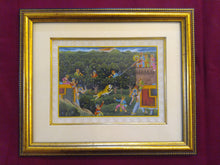 Load image into Gallery viewer, Framed Animal Hunting Battle Scene Painting with Deep Meaning India - ArtUdaipur