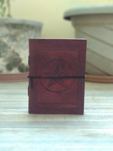 Load image into Gallery viewer, Pentagon Embossed Leather Journal