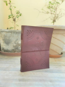 Large Leather Bound Diary Journal
