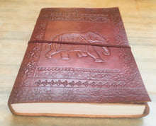 Load image into Gallery viewer, Large Leather Diary Journal