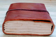 Load image into Gallery viewer, Handmade Leather Diary Journal