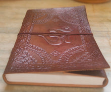Load image into Gallery viewer, Personalized Large Leather Notebook
