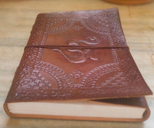 Load image into Gallery viewer, Personalized Large Leather Notebook