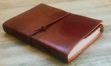 Load image into Gallery viewer, Plain Leather Diary Journal