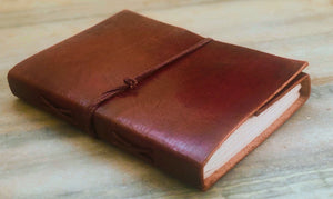 Plain Leather Diary Journal
