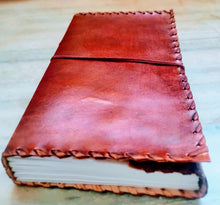 Load image into Gallery viewer, Plain leather Diary