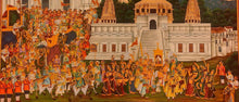 Load image into Gallery viewer, Procession Painting Indian
