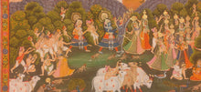 Load image into Gallery viewer, Raas Leela Traditional Pichwai