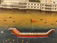 Load image into Gallery viewer, Lake Palace Udaipur 14 by 21 Inches Finest Art Work on Paper