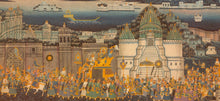 Load image into Gallery viewer, Large Wall Decor Indian Miniature Procession Miniature Painting Art