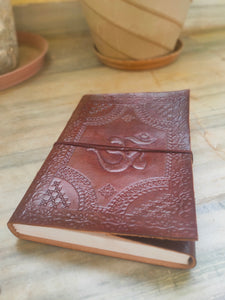 Vintage Leather Notebook Diary