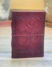 Load image into Gallery viewer, Writing Leather Notebook