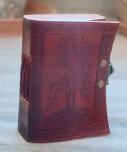 Load image into Gallery viewer, Embossed Leather Notebook