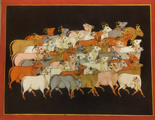 Load image into Gallery viewer, Cow Pichwai Painting
