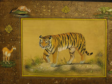 Load image into Gallery viewer, Exquisite Tiger &amp; Wildlife Art, Deer Indian Miniature Painting
