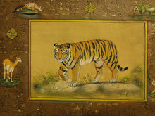 Load image into Gallery viewer, Exquisite Tiger &amp; Wildlife Art, Deer Indian Miniature Painting
