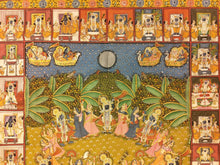 Load image into Gallery viewer, Large ShreenathJi Pichwai Artwork

