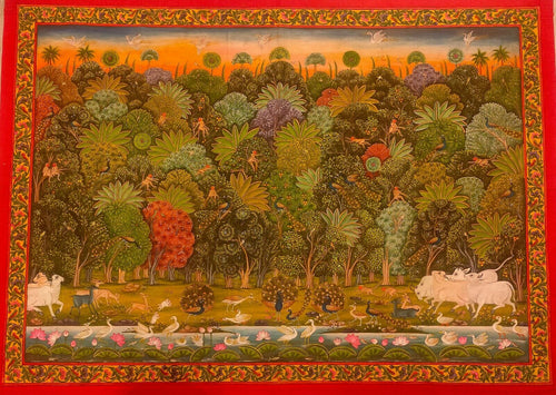 Animal Pichwai Painting