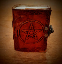 Load image into Gallery viewer, Book of Shadows Journal Leather
