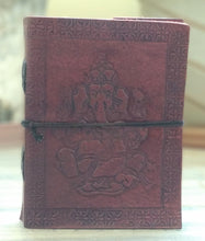 Load image into Gallery viewer, Brown Colour Leather Diary Journal
