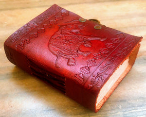 Elephant Embossed Leather Journal